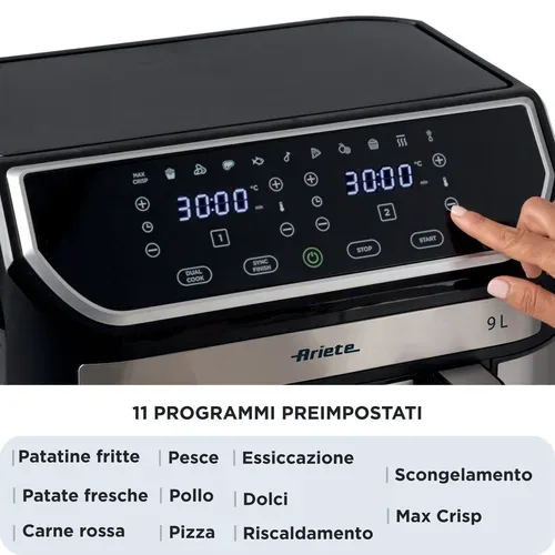 Ariete, Ariete Heissluftfritteuse "ARI-4625 9 l" 2100 W