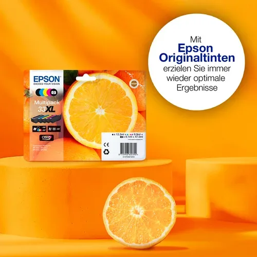 Epson, Epson - Oranges Singlepack Photo Black 33 Claria Premium Ink, One Size
