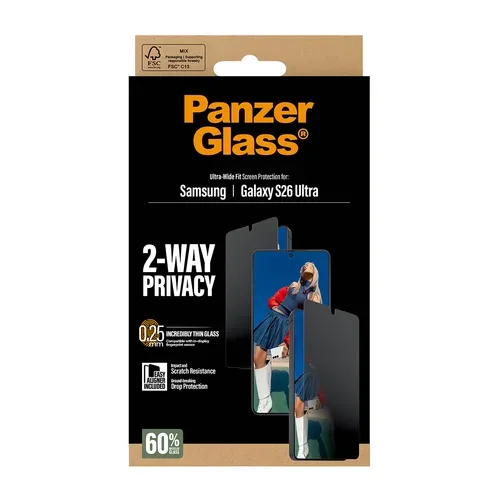 undefined, PanzerGlass Ultra Wide Fit Privacy Galaxy S26 Ultra None