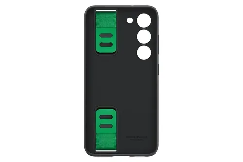 Samsung, Samsung - Silicone Cover mit Strap Galaxy S23, Schwarz