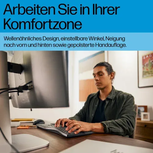 HP, HP 680 Comfort Dual-Mode-Tastatur