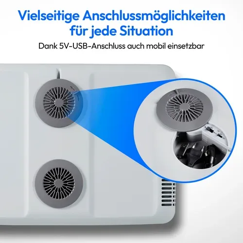 Medion, MEDION LIFE Kühlbox mit Wärmefunktion MD13102, Kühl und Warmhaltefunktion, 40 L Kapazität, 5V-USB-Anschluss