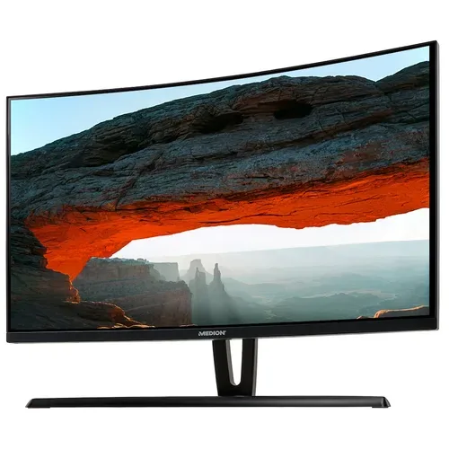 Medion, MEDION P52720 (MD 22020) Curved Monitor, 68,6 cm (27'') Full HD Display, integrierte Lautsprecher, HDMI®