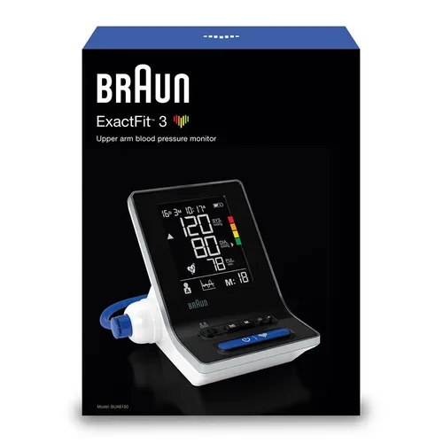 KAZ Europe S.A., BRAUN ExactFit 3 Oberarm-Blutdruckmessgerät Bua6150  1 St