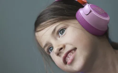 JBL, JBL - Wireless Over-Ear-Kopfhörer JR460NC Blau, 45mm