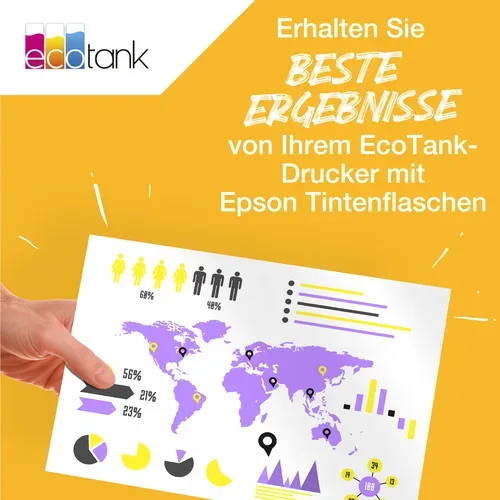 Epson, Epson E113BK Druckerpatronen bk - Epson No. 113BK, T06B140 für z.B. Epson EcoTank ET -16150, Epson EcoTank ET -16600, Epson EcoTank ET -16650
