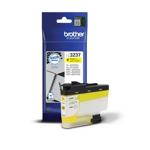 Brother, Brother B3237/3239 Druckerpatronen yellow - Brother LC3237Y für z.B. Brother MFCJ 6947 DW, Brother HLJ 6000 DW, Brother HLJ 6100 DW