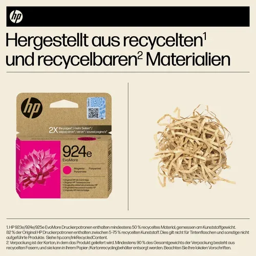 HP, HP H924em Druckerpatronen XL m - HP No. 924e m, 4K0U8NE für z.B. HP OfficeJet Pro 8120 e, HP OfficeJet Pro 8120, HP OfficeJet Pro 8122 e