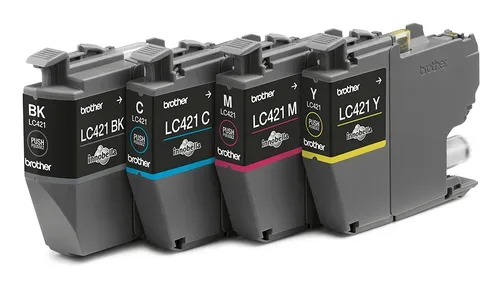 Brother, Brother - LC-421VAL Valuepack  CMYBK, Multipack, Tintenpatronen