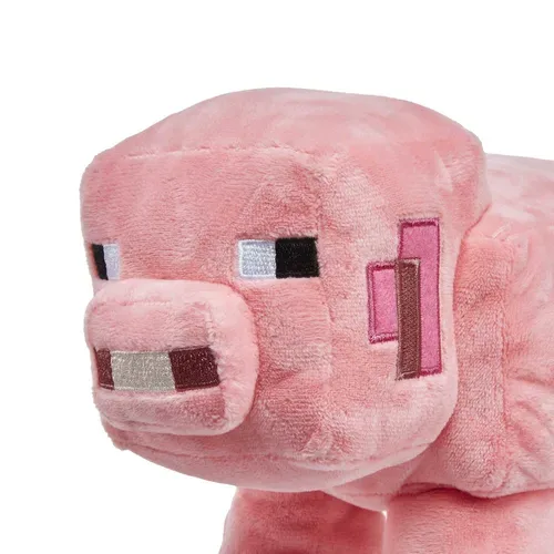 Mattel, MATTEL Minecraft: Schwein - Plüschfigur (Rosa)
