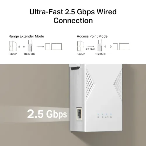 TP-Link, TP-LINK WiFi 7 Range Extender RE235BE BE3600