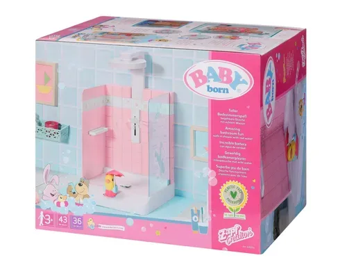 Zapf creation, Zapf creation - Baby Born Bath begehbare Dusche, Rosa
