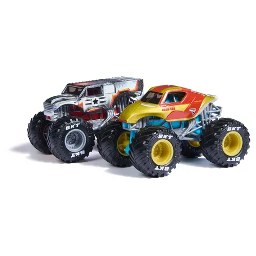 Spin Master, MNJ Monster Jam 2-Pack 1:64 Marvel Fix2