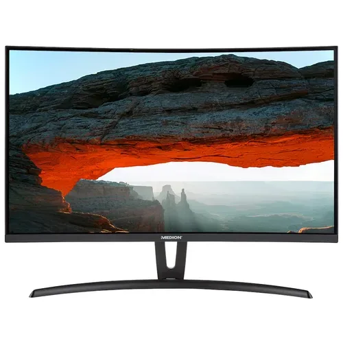 Medion, MEDION P52720 (MD 22020) Curved Monitor, 68,6 cm (27'') Full HD Display, integrierte Lautsprecher, HDMI®