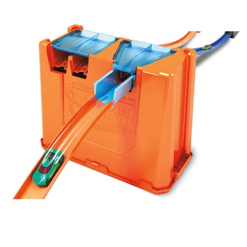 Hot Wheels, Track Builder Mega Stunt Box, Rennbahn