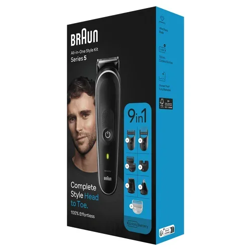 Braun, Braun All-in-One Kit MGK5410 Bodygroomer – Bodygroomer/Körperrasierer – schwarz