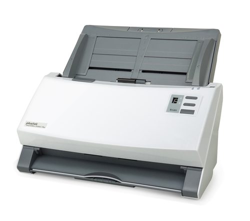 Plustek, Plustek SmartOffice PS406U Plus Duplex-Dokumentenscanner A4 600 x 600 dpi 40 Seiten/min, 80 Bilder/min USB