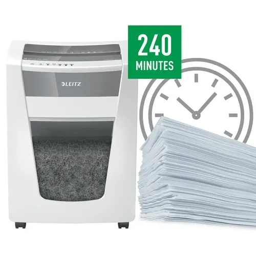 Leitz, LEITZ Aktenvernichter IQ 8004-20-00 Office Pro, P-5+ 30lt