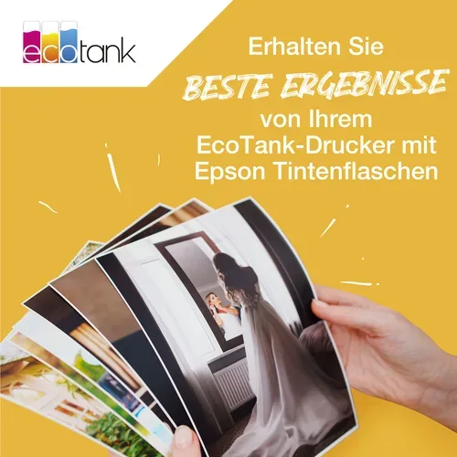 Epson, Epson E774BK Druckerpatronen bk - Epson No. 774BK, C13T774140 für z.B. Epson EcoTank ET -4550, Epson EcoTank L 655, Epson EcoTank ET -3600