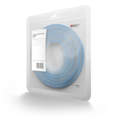 LINDY, LINDY 45382 RJ45 Patchkabel CAT 6 S/STP 30.00 m Blau 1 St.