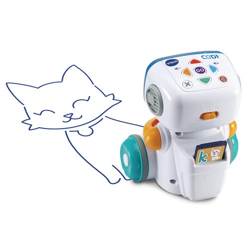 VTech, Codi - cleverer Mal-Roboter, Deutsch Multicolor