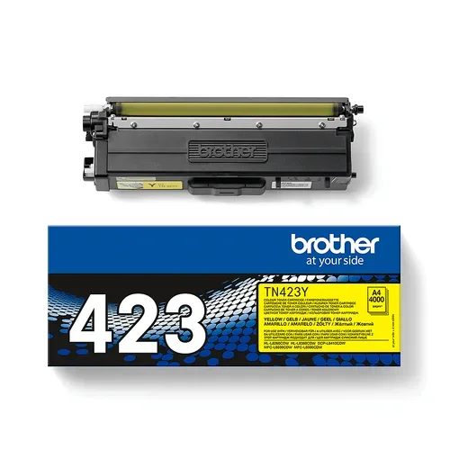 Brother, Brother B423Y Toner XL yellow - Brother TN-423Y für z.B. Brother DCPL 8410 CDW, Brother MFCL 8690 CDW, Brother DCPL 8410 CDN
