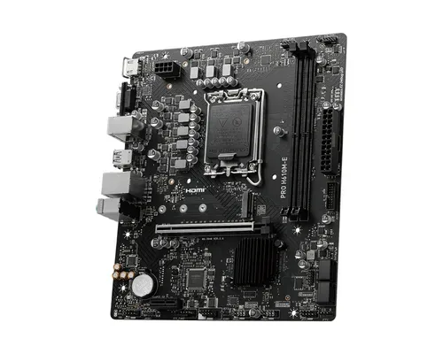 MSI, MSI -  PRO H610M-E Micro-ATX-Motherboard – Hochleistung und kompakt