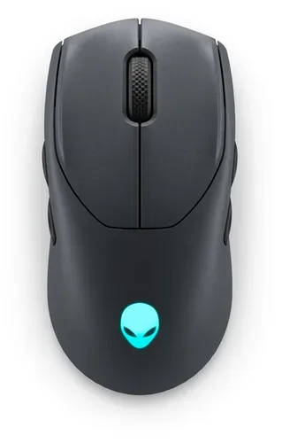 ALIENWARE, ALIENWARE -  AW720M Maus Beidhändig RF Wireless + Bluetooth Optisch 26000 DPI, Grau