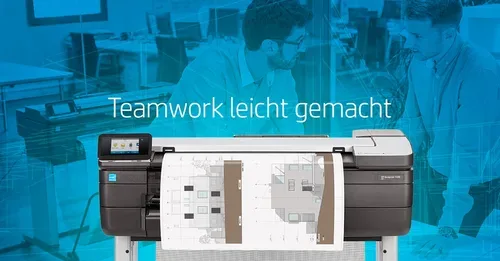 HEWLETT PACKARD, HEWLETT PACKARD - DesignJet T830 (Tintenpatrone, Farbe), Schwarz