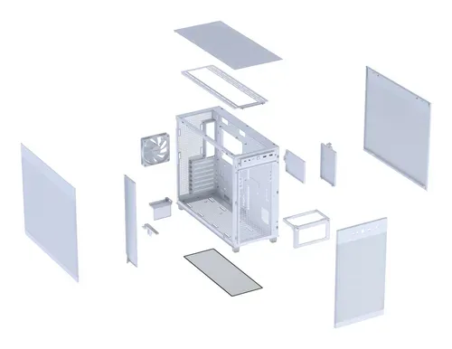 ASUS, Asus PRIME AP303 Midi-Tower PC-Gehäuse Weiß