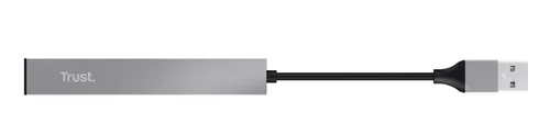 Trust, Trust Halyx Aluminium 4-Port Mini USB Hub - Hub