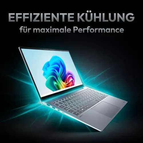 Medion, MEDION SPRCHRGD 14 S2; Copilot+ PC, Intel® Core? Ultra 5 228V , Windows 11 Home, 35,56 cm (14?) 2,8K Display, 512 GB SSD, 32 GB RAM