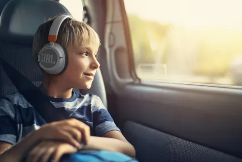 JBL, JBL - Wireless Over-Ear-Kopfhörer JR460NC Blau, 45mm