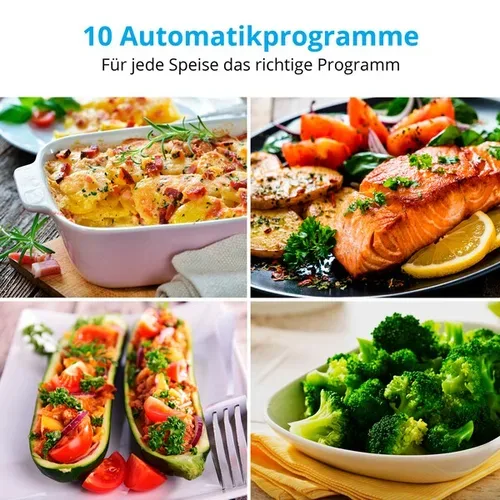 Medion, MEDION LIFE 3 in 1 Mikrowelle  MD 11493, Kombination aus Mikrowelle, Grill und Heißluft, 23 L, 10 Automatikprogramme, 900 W, Digitaler Timer