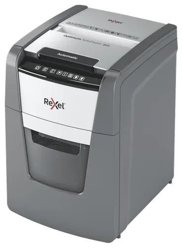 Rexel, REXEL Aktenvernichter Optimum AF+ 2020090XCH 90X. P-4. 20lt