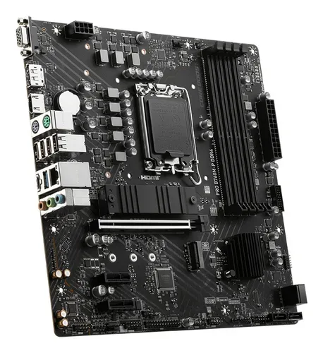 MSI, MSI - MB  PRO B760M P DDR4 (B760,S1700,mATX,Intel), Schwarz