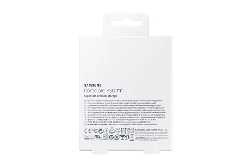 Samsung, Samsung - T7, Portable SSD, Grau, 2 TB