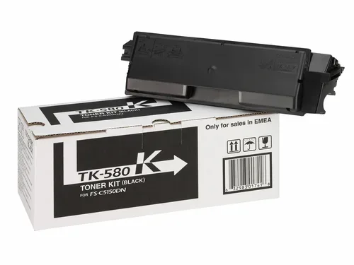 Kyocera, Kyocera K580K Toner bk - Kyocera TK-580K für z.B. Kyocera ECOSYS P 6021 cdn, Kyocera FSC 5150 DN