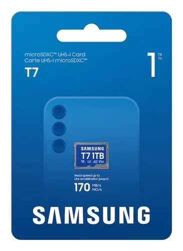 Samsung, Samsung T7 microSDXC 1 TB, Speicherkarte