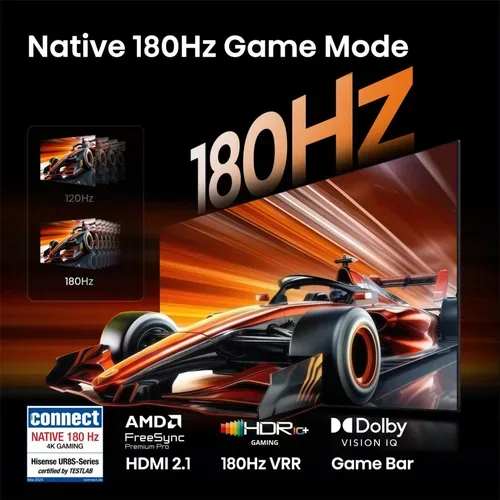 Hisense, HISENSE TV MICRO RGB 65UR8DS, 65''/164cm 4K UHD