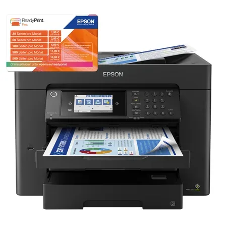 Epson, Espon WorkForce WF-7840DTWF Multifunktionsdrucker A3 Schwarz