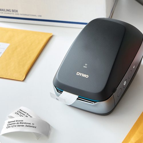 Dymo, DYMO LabelWriter Wireless Etiketten-Drucker Thermodirekt 600 x 300 dpi Etikettenbreite (max.): 62 mm USB, WLAN