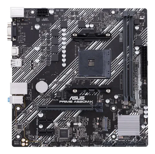 ASUS, Asus PRIME A520M-K Mainboard Sockel (PC) AMD® AM4 Formfaktor (Details) Micro-ATX Mainboard-Chipsatz AMD® A520
