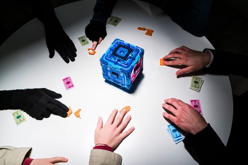 Mega Bleu, Mega Bleu Bank Alarm, Französisch