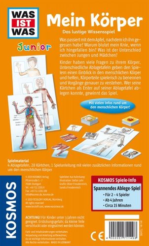 undefined, WAS IST WAS Junior - Mein Körper (Kinderspiel)