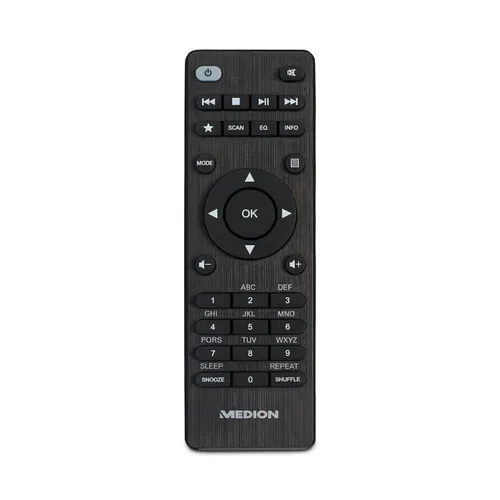 Medion, MEDION LIFE P85333 Stereo Internetradio grau, 7,1 cm (2,8'') TFT-Farbdisplay, über 25.000 Internet-Radiosender & viele Podcasts empfangen, DAB+/UKW Radio, Wecker, WLAN, Bluetooth®, Amazon Music, Spotify®-Connect, 2 x 6 W RMS