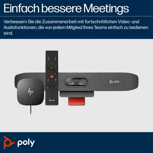 HP, Poly Studio R30 USB-Videoleiste