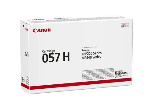 Canon, Canon H057bk Toner XL bk - Canon CRG-057 bk, 3010C002 für z.B. Canon iSENSYS LBP -220, Canon iSENSYS LBP -223 dw, Canon iSENSYS LBP -226 dw