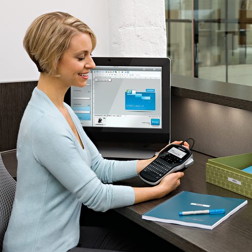 Dymo, DYMO Beschriftungsgerät LabelManager 280 Schriftbandbreiten 9 / 12 mm