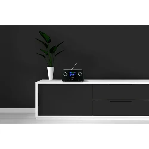 Medion, MEDION LIFE P85444 2.1 Internetradio titan, 8,1 cm (3,2'') TFT-Display, riesige Auswahl an Internet-Radiosendern & Podcasts, DAB+/UKW Radio (je 40 Senderspeicher), Bluetooth®, WLAN, 2 x 7,5 W + 15 W Subwoofer RMS